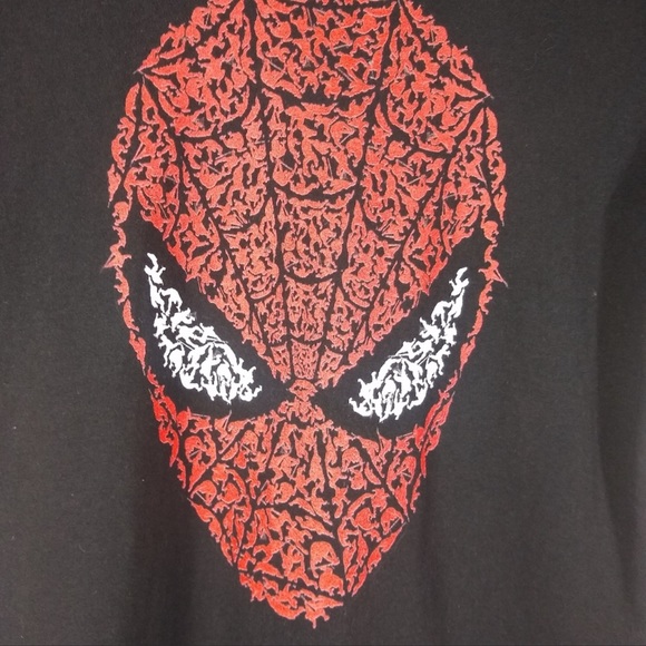 Marvel Comics Spiderman Face Short Sleeve T-shirt Women’s Size Small - Picture 2 of 6